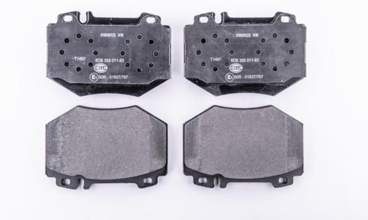 HELLA PAGID 8DB 355 011-831 Bremsbelagsatz - T1497 - Dicke/Stärke: 17.3mm - Bremssystem: Brembo - fü