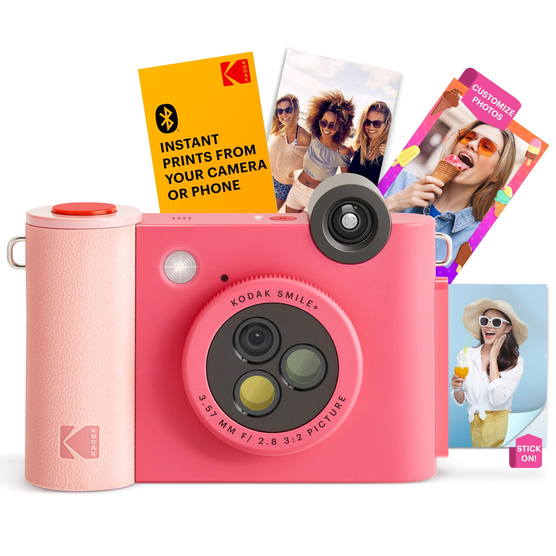 KODAK Smile+ 2-in-1 Digitale Sofortbildkamera & kabelloser Bluetooth-Fotodrucker - 10MP, Spezialeffe