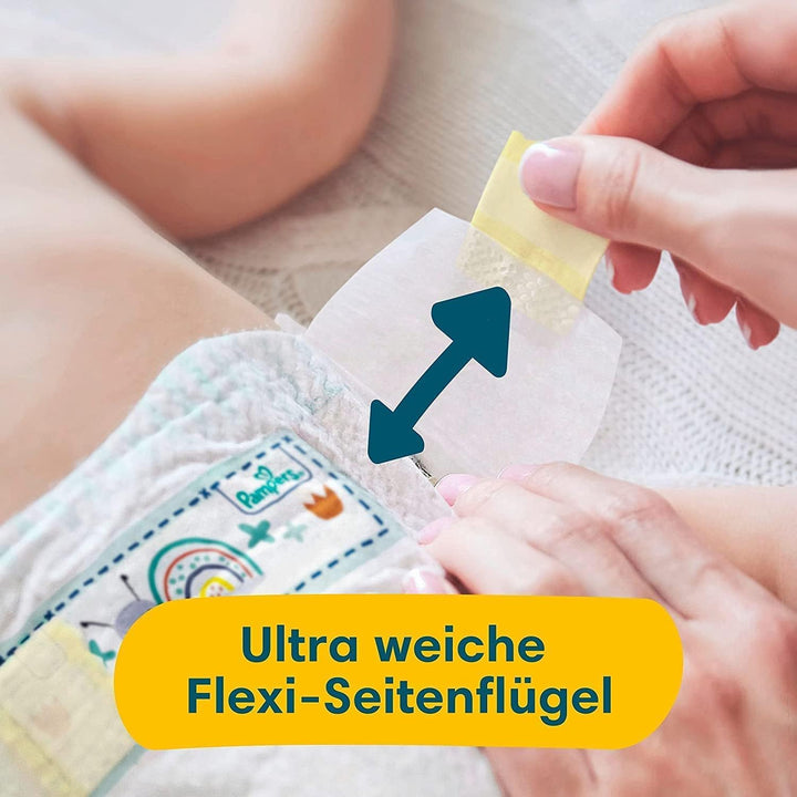 Pampers Premium Protection Baby Set mit Windeln Grösse 2 (4-8kg, 240 Stück) und Grösse 3 (6-10kg, 20