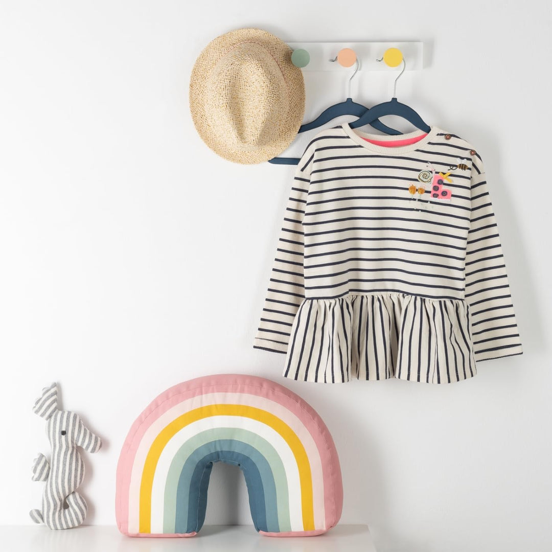 Laleni Kinderkleiderbügel 30 Stück + Samtbezug - platzsparende Kleiderbügel Kinder - 360° drehbare K
