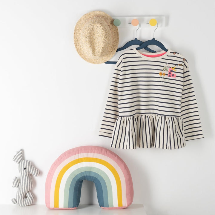 Laleni Kinderkleiderbügel 30 Stück + Samtbezug - platzsparende Kleiderbügel Kinder - 360° drehbare K