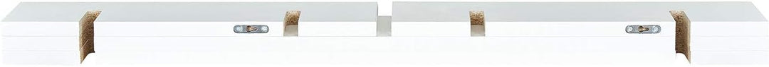 levandeo Regal BxH 98x48cm Holz Steckregal Weiss Wandregal Bücherregal Ablage Deko Holzregal Einrich