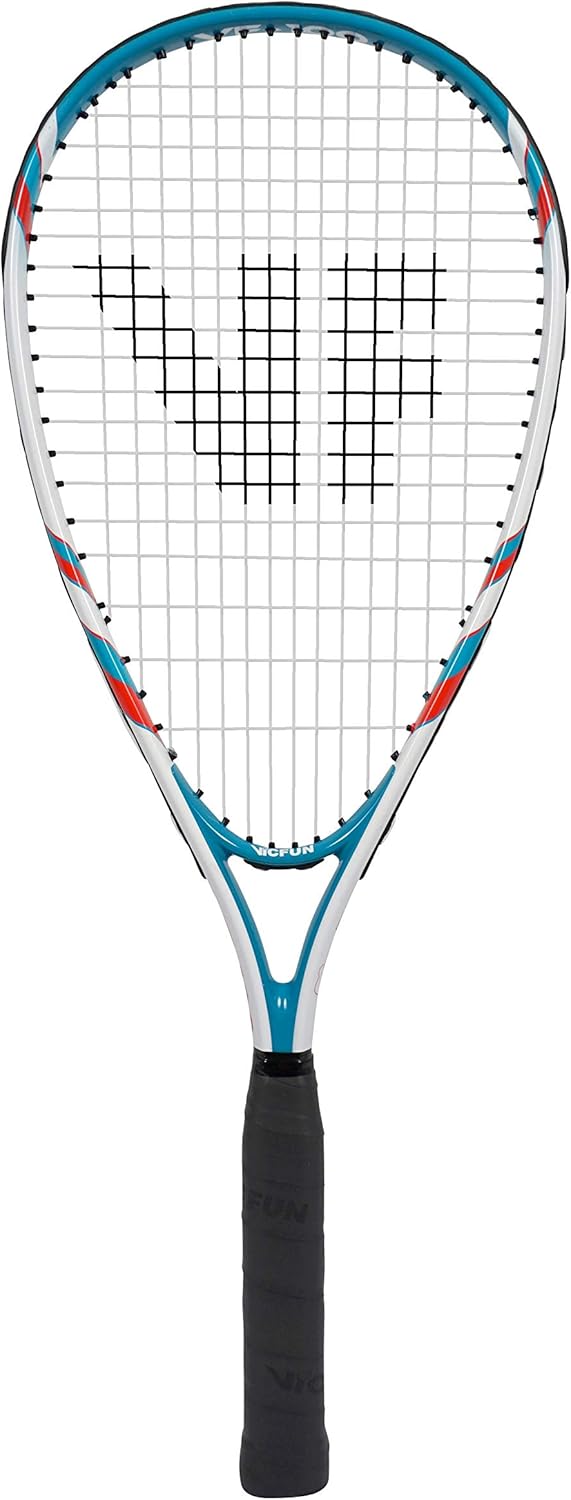 VICFUN Speed Badminton 100 Set - versch. Farben Weiss single, Weiss single