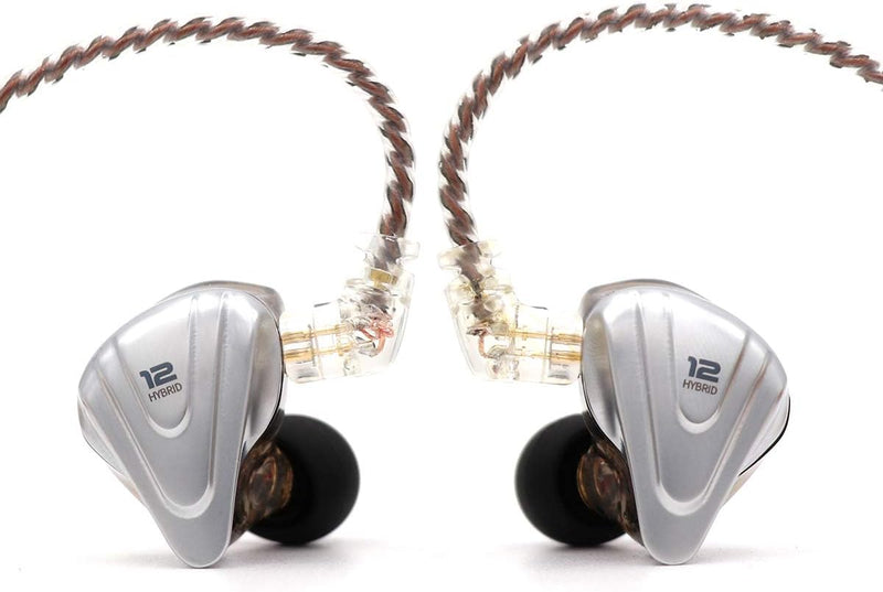 LINSOUL KZ ZSX 5BA+1DD 6 Treiber Hybrid In-Ear HiFi-Kopfhörer mit zinklegierter Frontplatte und 0,75