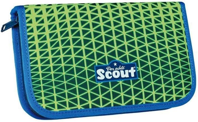Scout Genius Neon Safety Schulranzenset Set 4-teilig Green Gecko