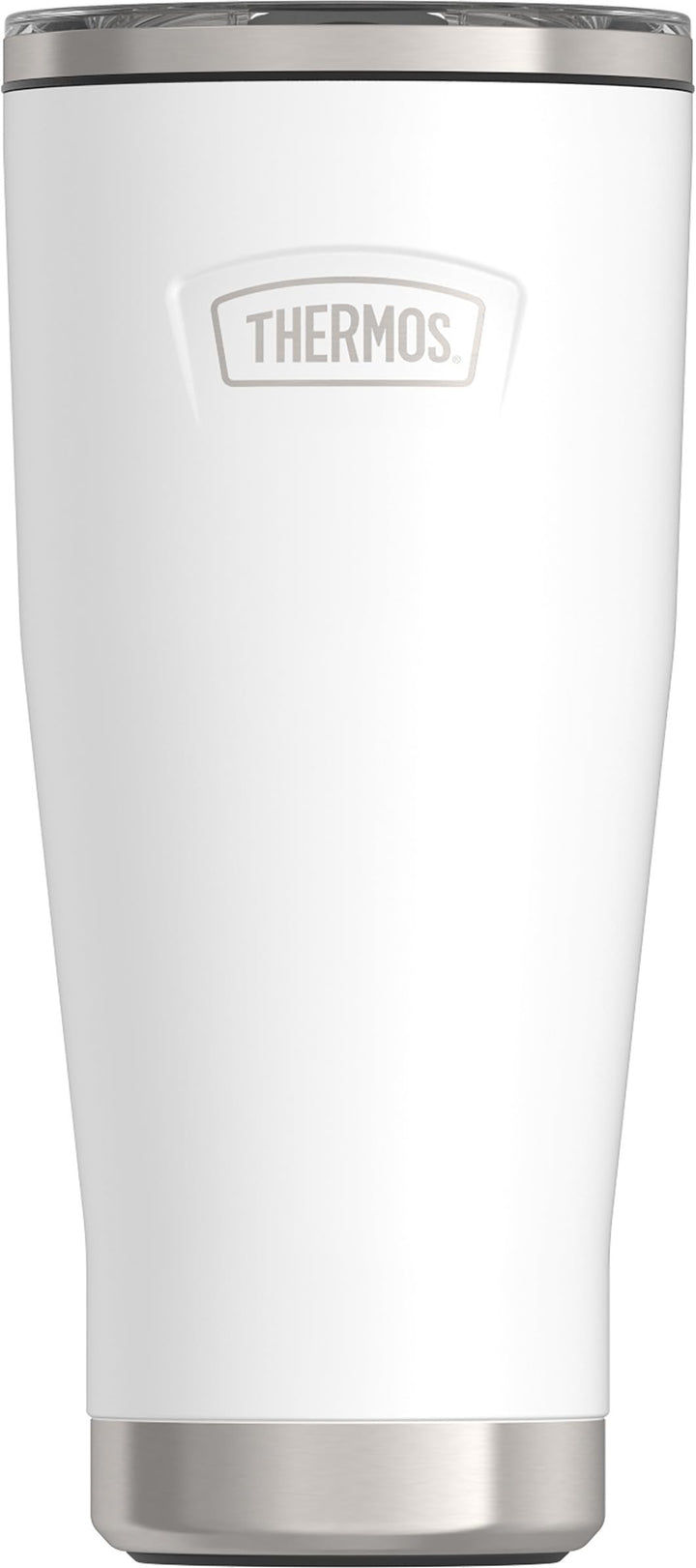 THERMOS Icon Series Edelstahlbecher mit Schiebeverschluss, 530 ml, Weiss 532 ml Weiss/Opulenter Gart