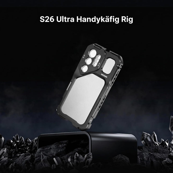 NEEWER S26 Ultra Smartphone Käfig Cage, Handy Video Rig Vlog Set, PA182
