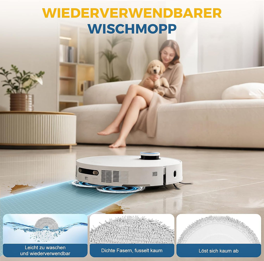 Alloytool 28 Stück Zubehör für Dreame X50 Ultra Complete/L50 Pro Ultra/L40s Pro Ultra/Mova V50 Ultra