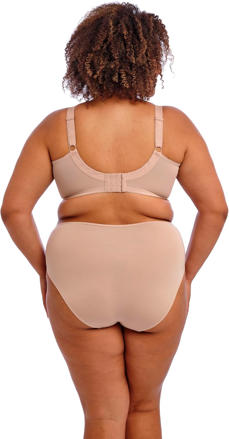 Goddess Damen Plus Size Kiera Underwire Banded Bra BH 80F Beige, 80F Beige