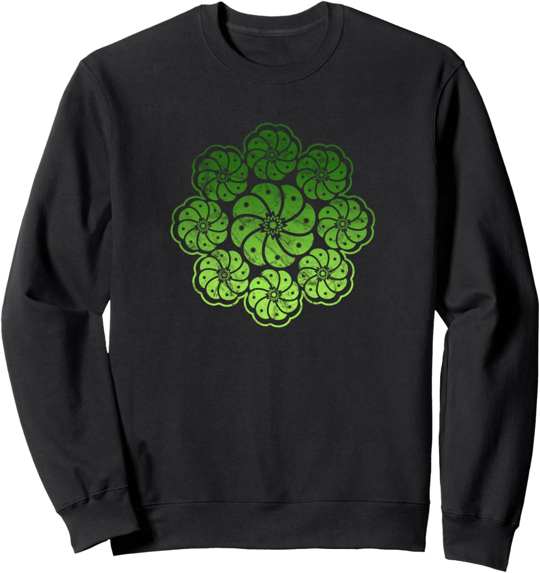 Peyote Kaktus Symbol Mandala Lophophora Williamsii Wüste Sweatshirt