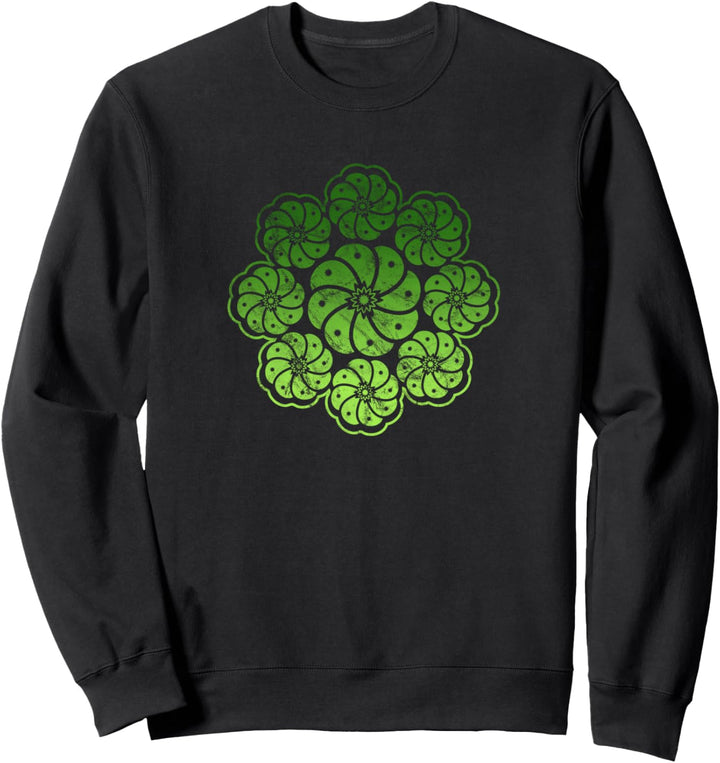 Peyote Kaktus Symbol Mandala Lophophora Williamsii Wüste Sweatshirt
