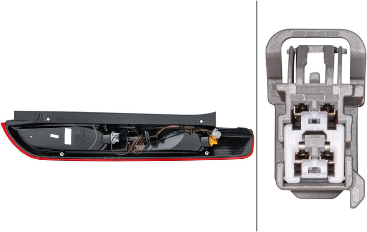 HELLA 2SD 354 816-011 Heckleuchte - LED - oberer Teil - für u.a. Ford Focus II (DA_, HCP, DP) - ECE