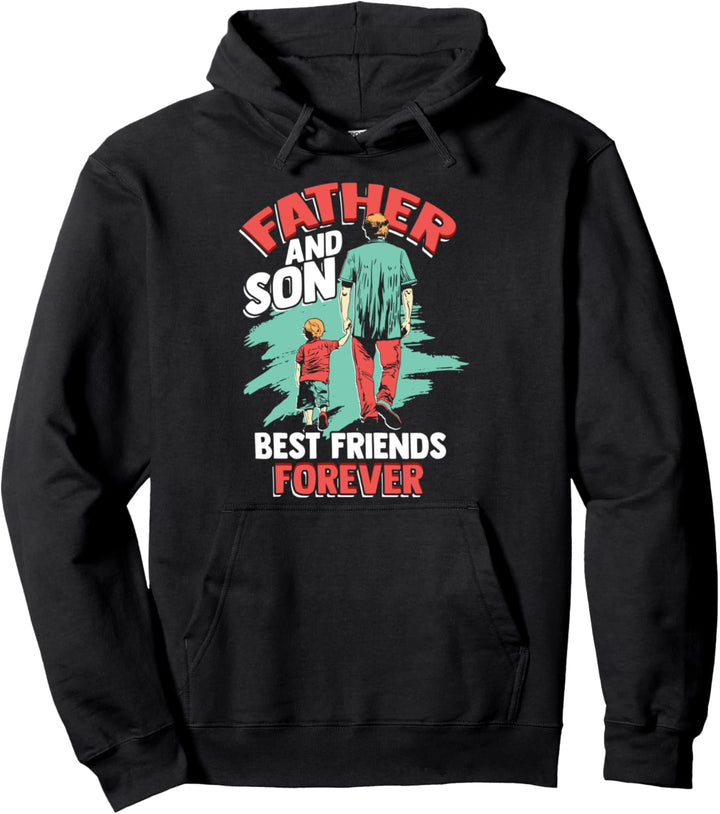 Vater und Sohn Best Friends Forever Pullover Hoodie