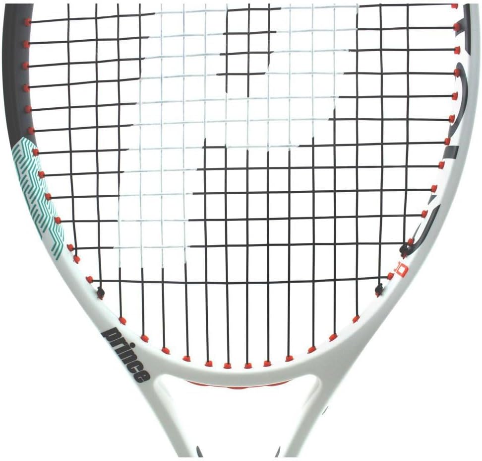 Prince Tour 100 (310G) unbesaitet 310g Tennisschläger Turnierschläger Weiss - Mehrfarbig, 3