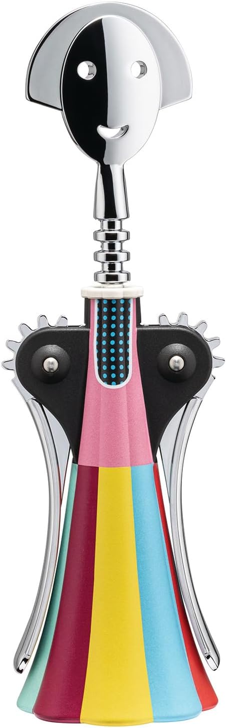 Alessi AM01A 5 Korkenzieher, Alkipaper, Mehrfarbig One size Mehrfarbig, One size Mehrfarbig