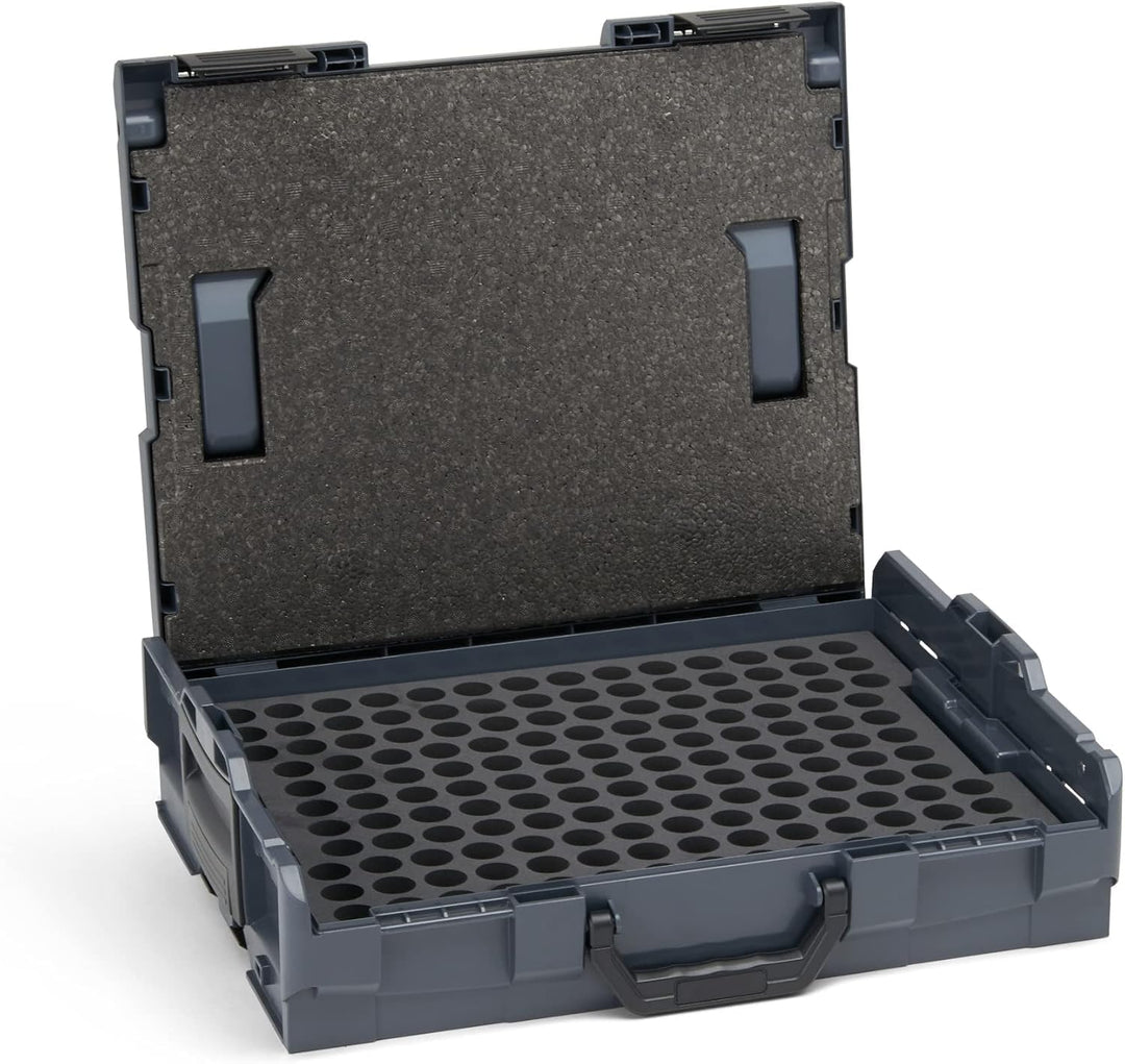 Bosch Sortimo L-Boxx 102 Werkzeugkoffer-Set Anthrazit anpassbar mit Ihrem Logo | bestückt mit L BOXX