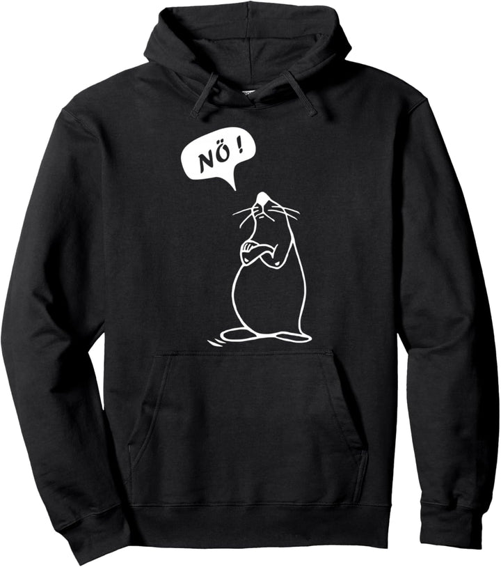 nö mit seehund lustiger für neinsager nope Pullover Hoodie