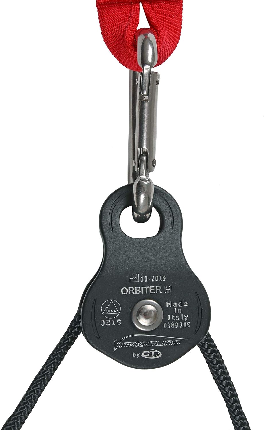 Variosling® Sling Trainer mit Umlenkrolle mit Griffschlaufen inkl. 2X Schlingentrainer DVD, Türanker