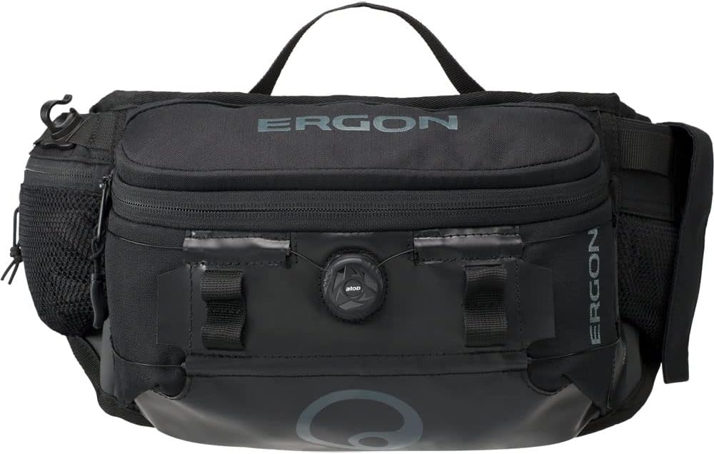 Ergon – BA Hip Pack Hüfttasche | für MTB, Enduro, Gravel Schwarz