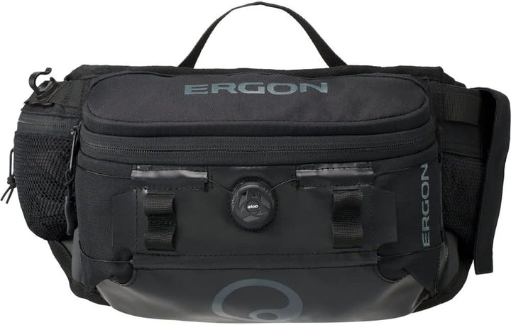 Ergon – BA Hip Pack Hüfttasche | für MTB, Enduro, Gravel Schwarz