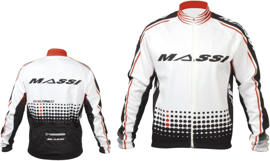 Massi Pro Team, Jacket XL mehrfarbig (weiss/rot), XL mehrfarbig (weiss/rot)
