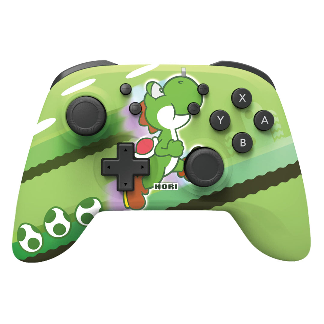 HORI Kabelloses Horipad (Super Mario - Yoshi) Controller für Nintendo Switch - Offiziell Lizenziert