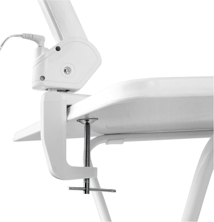 Showlite LL-6095D-Pro LED Lupenleuchte 9W 3/5 Dioptrien (Lupenlampe, dimmbar, 127 mm Linse, 60 SMD L