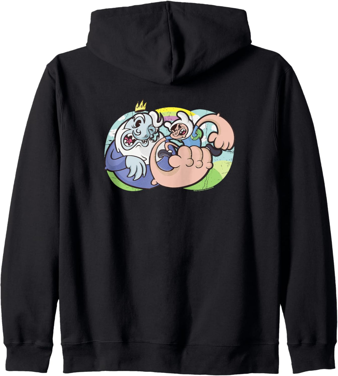 Adventure Time Chogrin Fight Kapuzenjacke