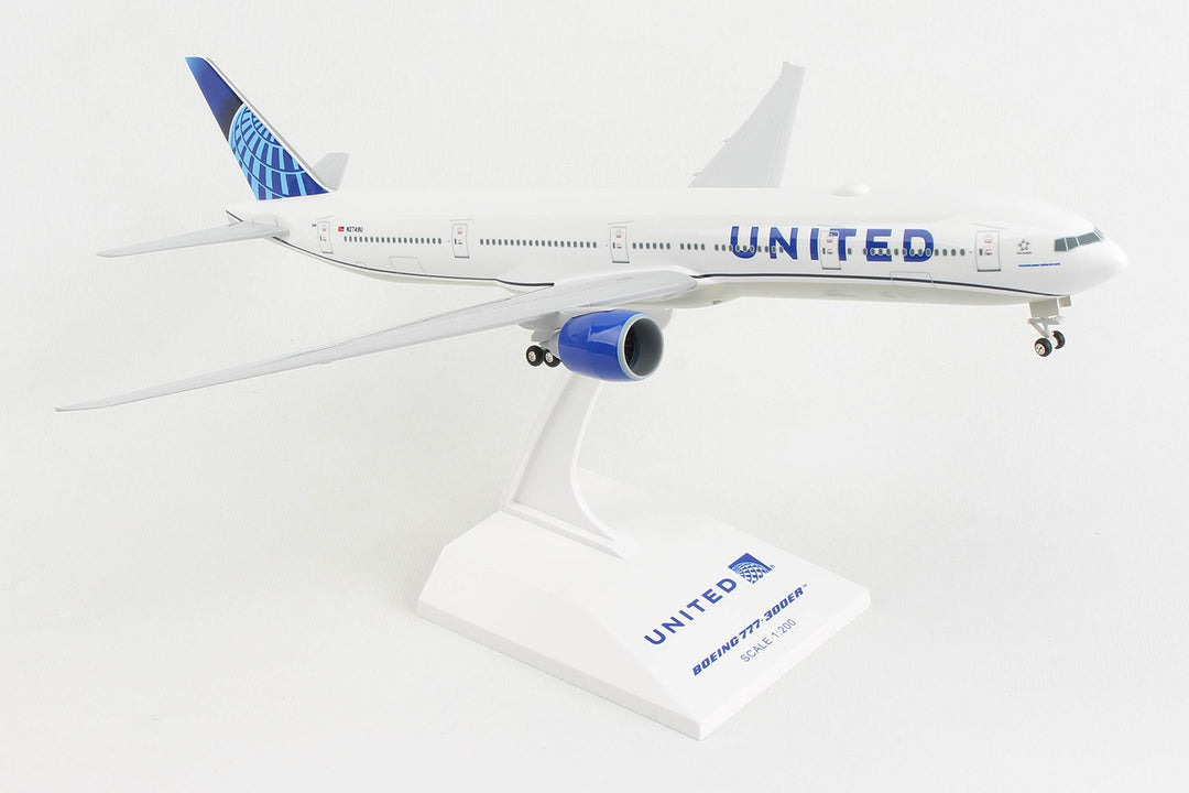 SKR1054 Boeing 777-300ER United Airlines NL 2019 N2749U Scale 1/200 Modern 1/200, Modern 1/200