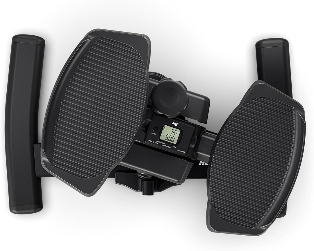 HOP Sport® Mini Stepper für Zuhause HS-060S, Swing & Twist Stepper, Hometrainer für Bein-, Arm- & Po