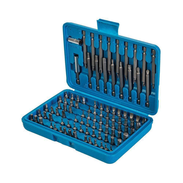 Silverline 633662 Sicherheitsbits, 98-tlg. Satz 1/4-Zoll-Sechskant