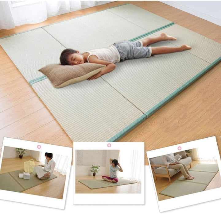 Japanische traditionelle Tatami-Matte/Futon-Matratze, fest und bequem/natürliches Gras/faltbar, leic