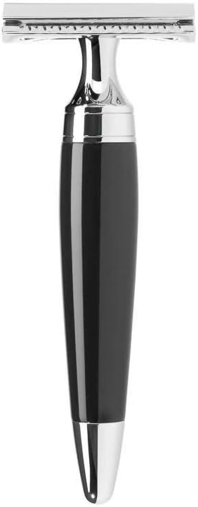 MÜHLE Rasierhobel - Stylo Serie - Edelharz schwarz