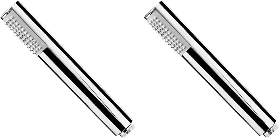 RIDDER Brausekopf, Duschkopf, Handbrause Brasilia, chromfarben, ABS | Anti-Kalk-Noppen | Rostfrei |