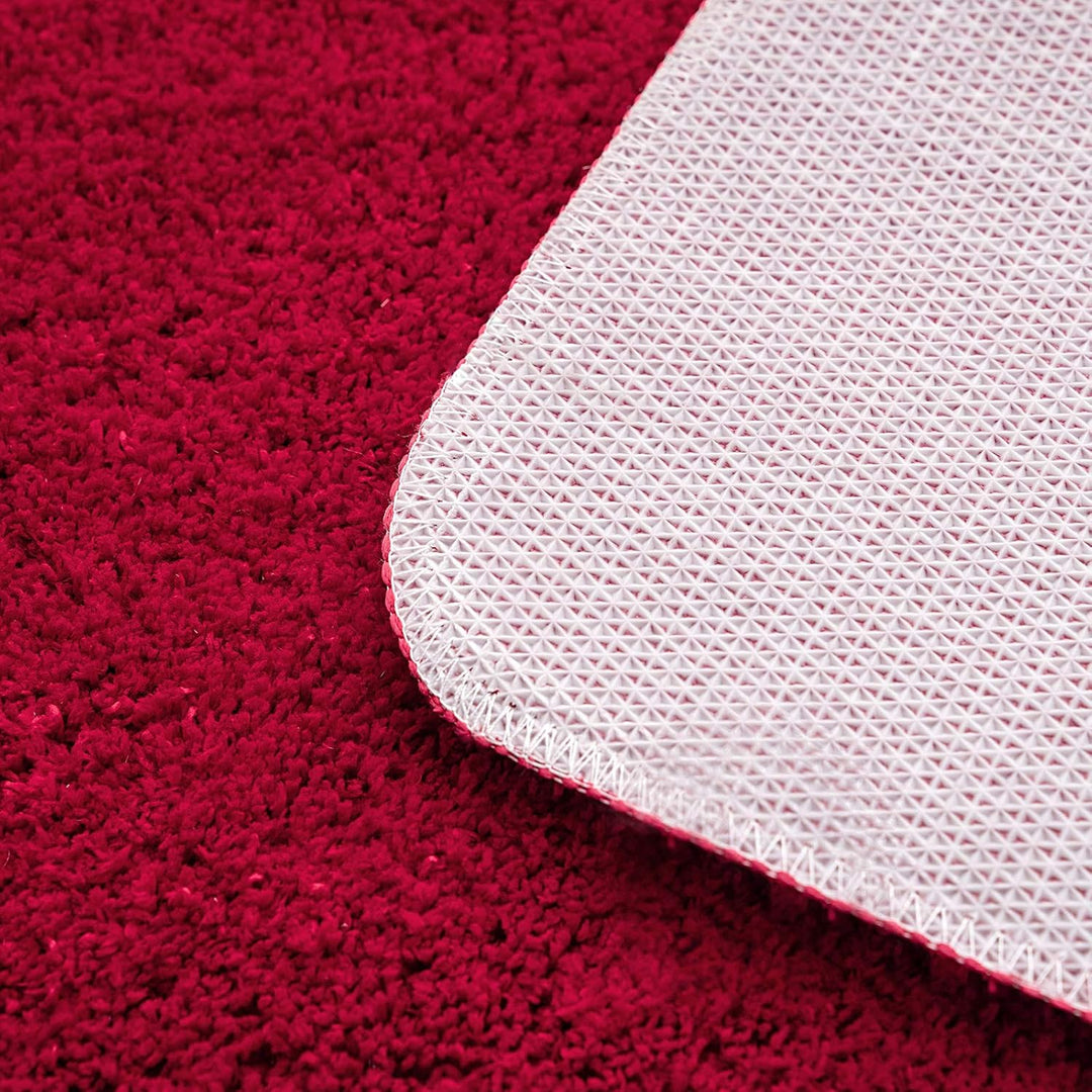 MIULEE Badematte Duschvorleger Badvorleger Flur 2er Set rutschfest Matte Teppiche Badteppich Badezim