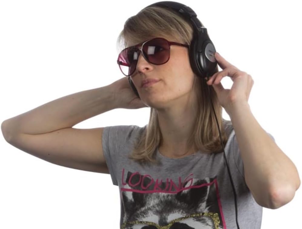 Velleman Digitaler Stereo-Kopfhörer, anpassbares Robustes Kopfband, dynamischer Lautsprecher Ø 40 mm