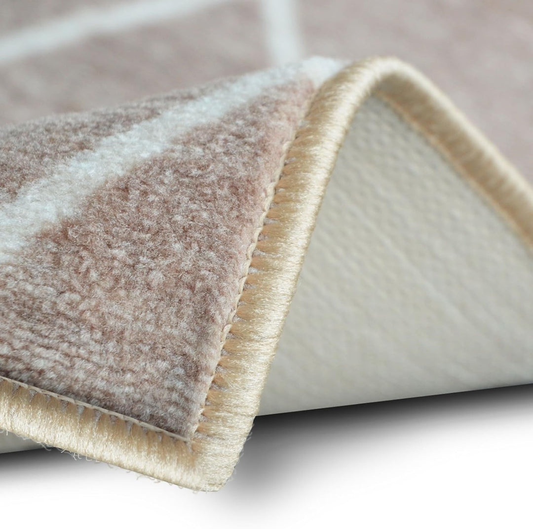Floordirekt Teppich-Läufer Cosenza | Modernes Rauten-Design | Hochwertige Verarbeitung | Rutschhemme