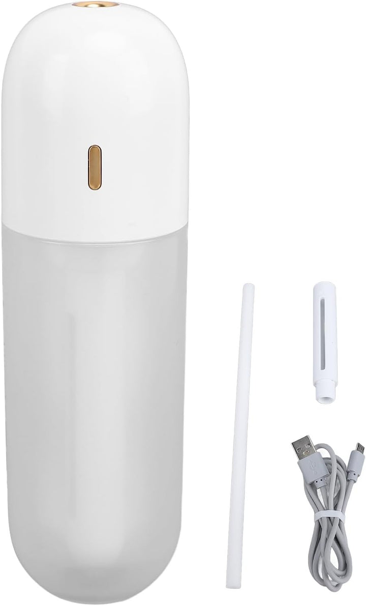 Tragbarer Mini-Luftbefeuchter, USB-Luftbefeuchter mit Kühlem Nebel, Wiederaufladbarer Persönlicher L