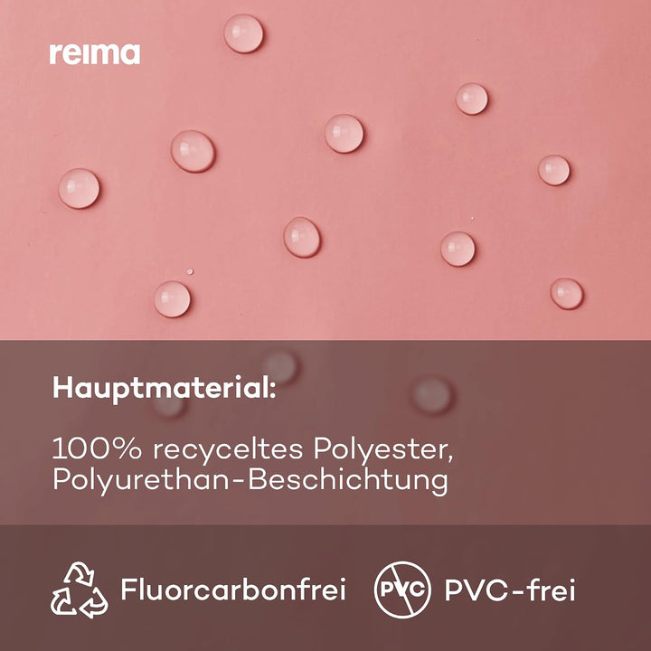 Reima Lampi Regenmantel Kinder pink