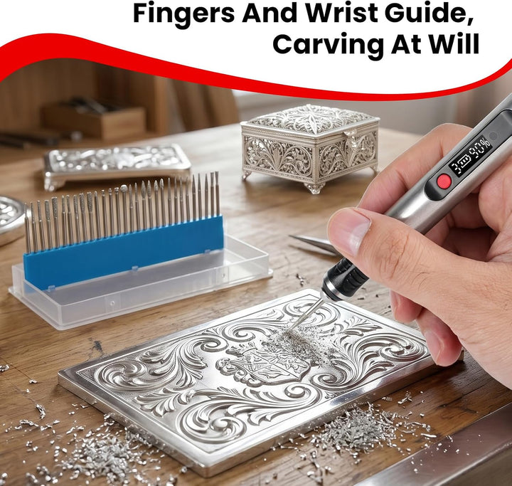 Gravierstift, Kabelloser Tragbarer Gravur Stift, DIY Gravur Gerät
