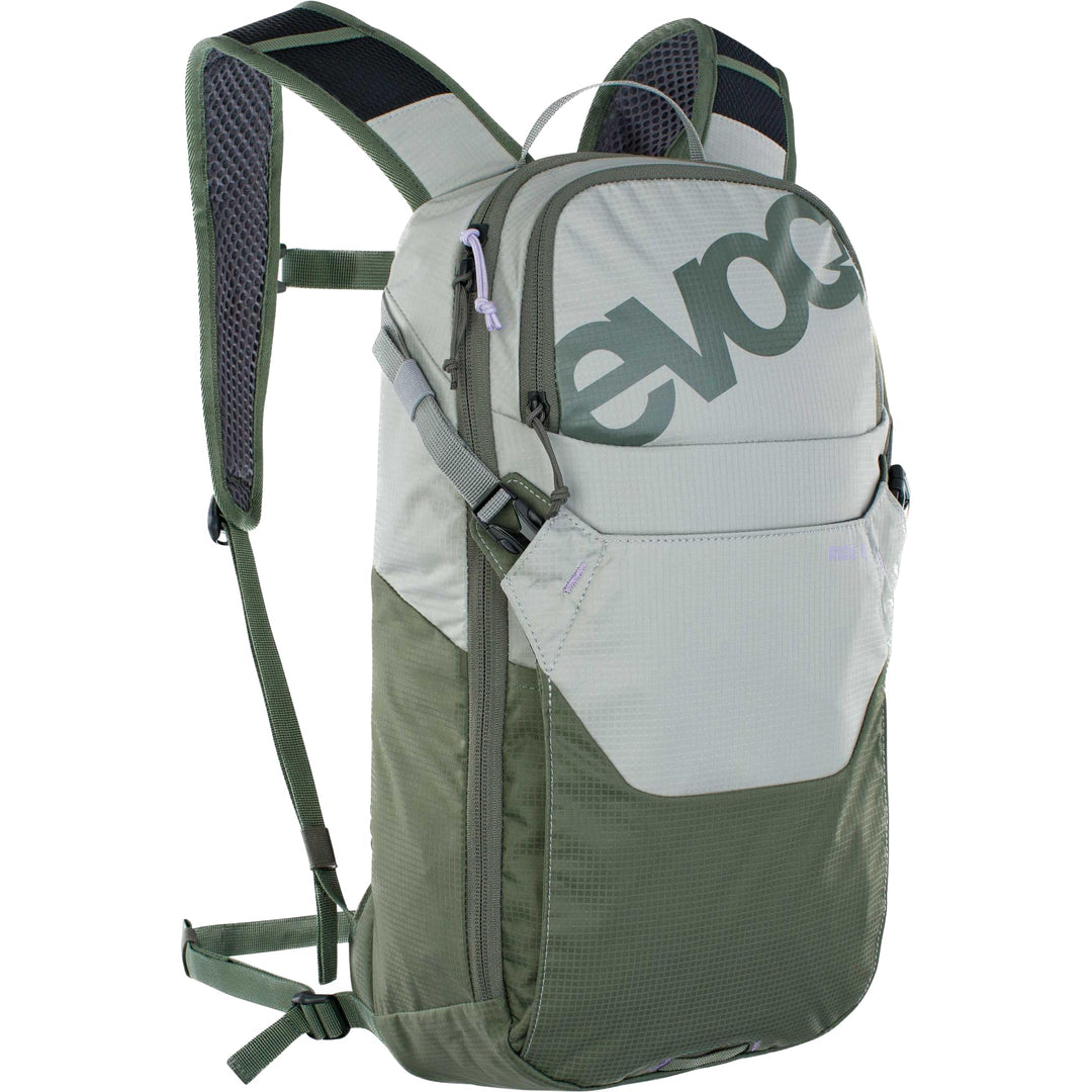 Ride 8 Rucksack grau/oliv, Steingrau/Dunkeloliv, Steingrau/Dunkeloliv