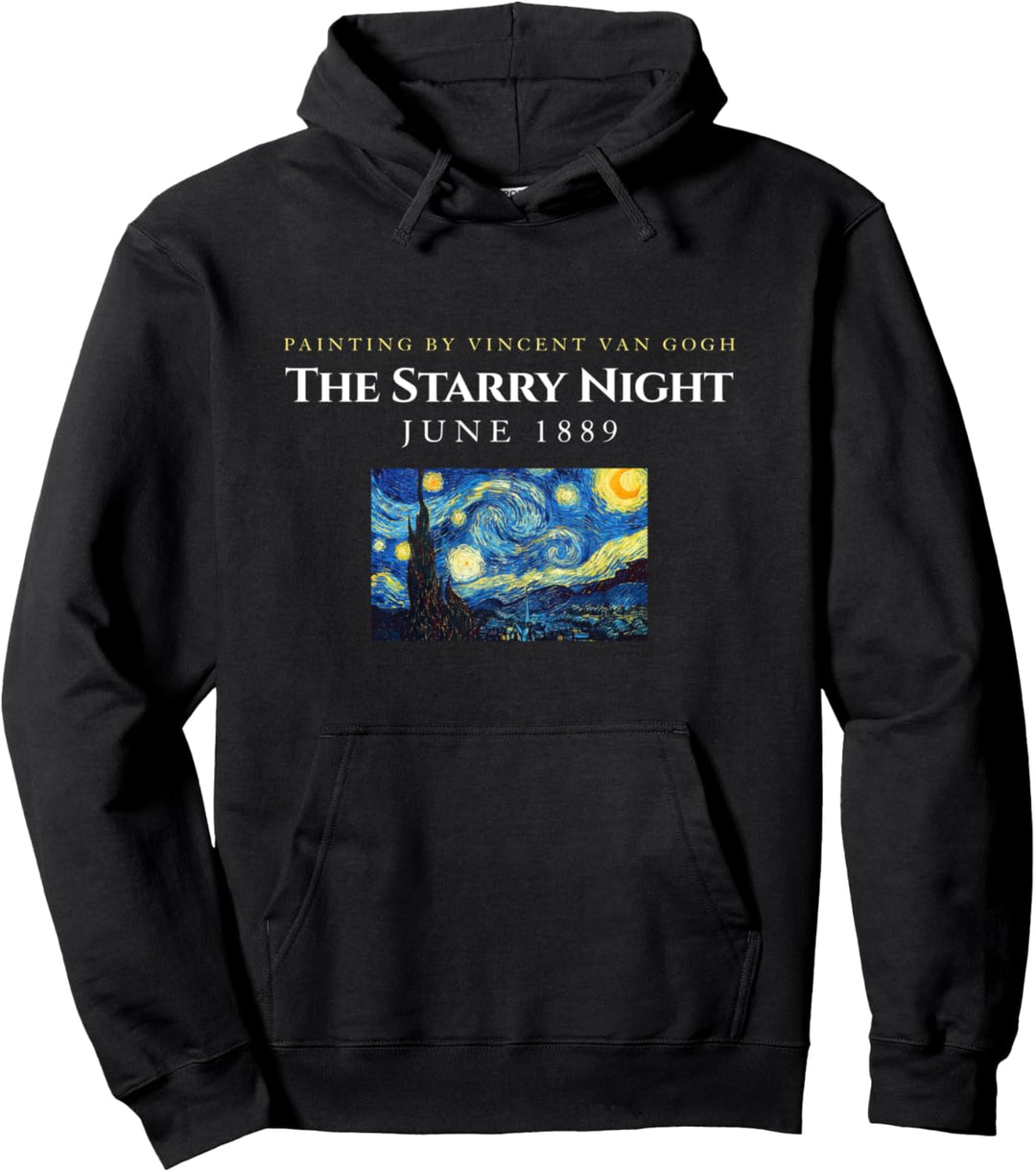 Die Sternennacht T-Shirts, Cooler Vincent Van Gogh Maler Pullover Hoodie