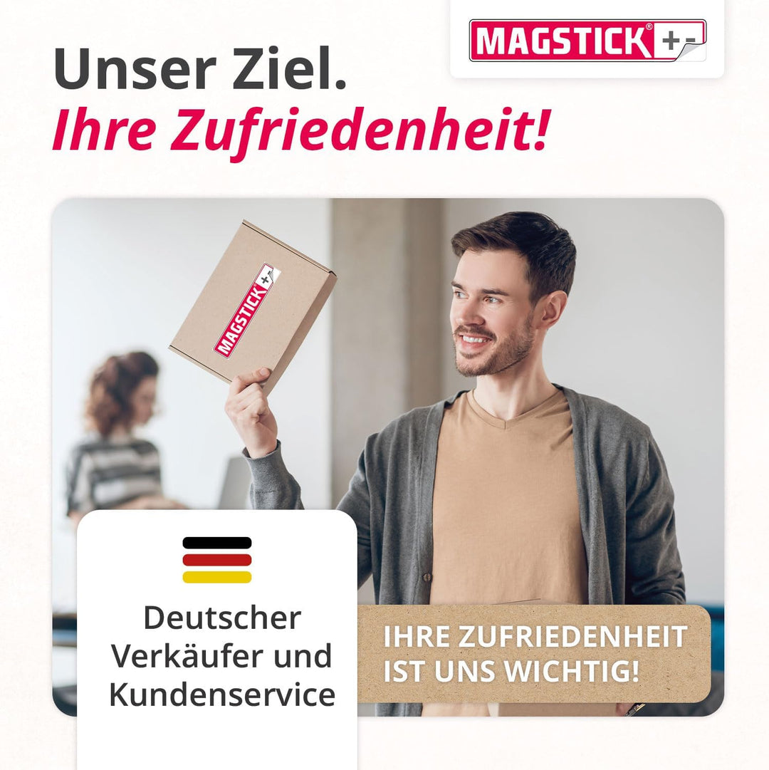 3er Set Ferrofolie Whiteboard-Folie selbstklebend I DIN A4 I flexibel beschreibbar abwischbar I Haft