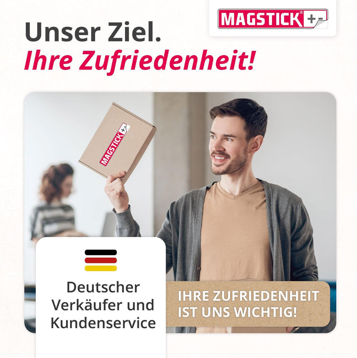 3er Set Ferrofolie Whiteboard-Folie selbstklebend I DIN A4 I flexibel beschreibbar abwischbar I Haft