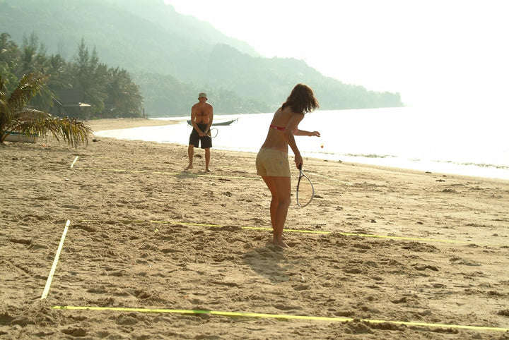 Speedminton 400051 Unisex Start - Original Speed Badminton/Crossminton Starter Inklusive 2 Speeder,