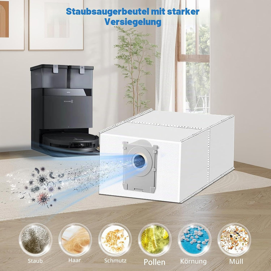Ersatzteile für Ecovacs Deebot T50 Pro Omni/T50 Pro/T50 Omni Roboterstaubsauger-Zubehörset: 1 Hauptb