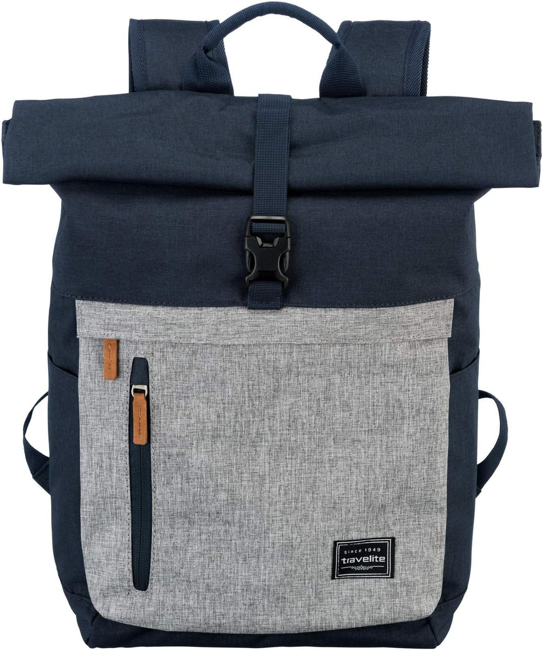 Travelite Handgepäck Rucksack mit Laptop Fach 15,6 Zoll & BASICS Rucksack aus wasserfestem Material,