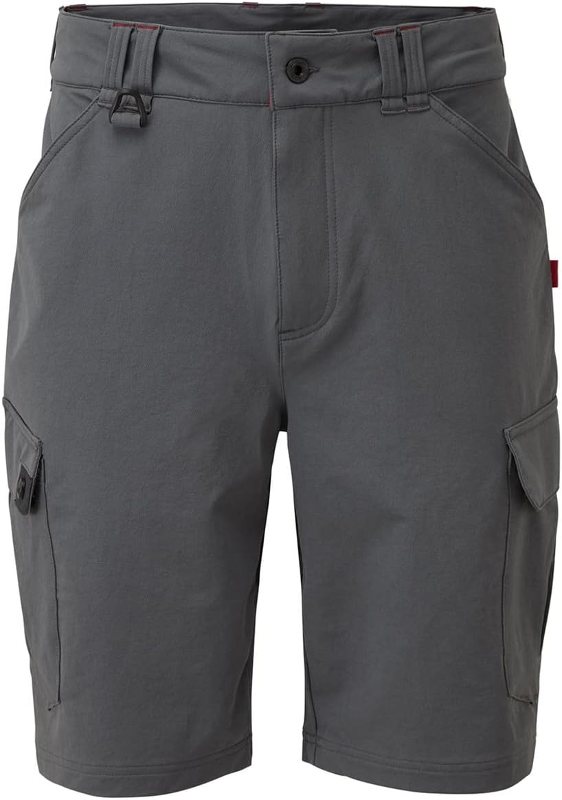 Gill Herren UV Tec Pro Segeln Bootfahren Wassersport Shorts Ash UV013 - Easy Stretch UV Sonnenschutz