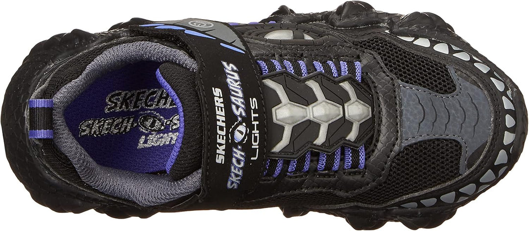 Skechers Jungen 400112l Bklm Sneaker 43 EU Black Charcoal Synthetic Textile Charcoal, 43 EU Black Ch