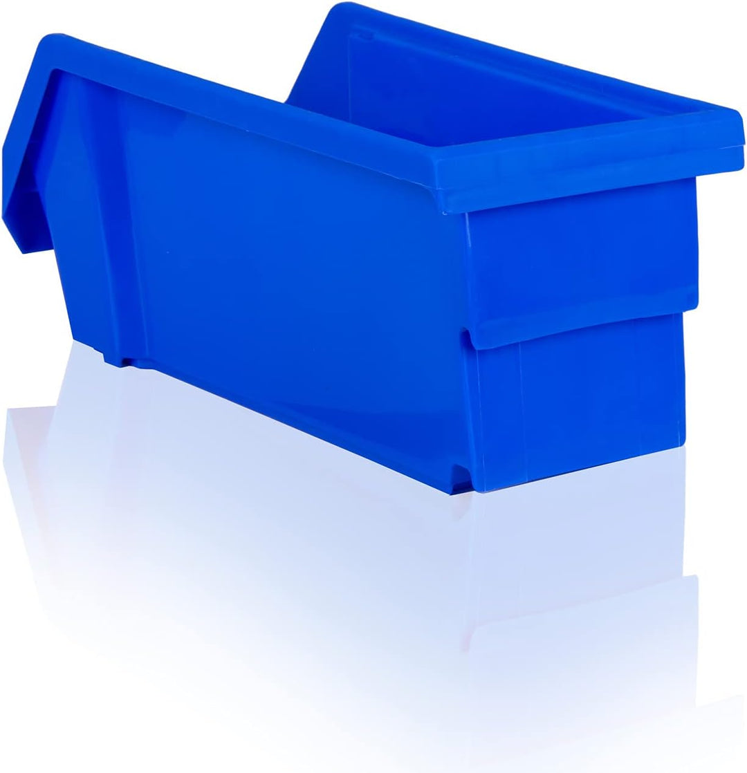 36er Set Sichtlagerkästen PK281413 Kunststoffkästen aufhäng- u. stapelbar | Sichtkästen Lagerboxen L
